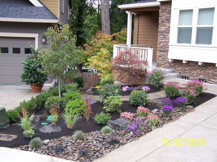 A Small Rectangular Flower Bed Home Decor