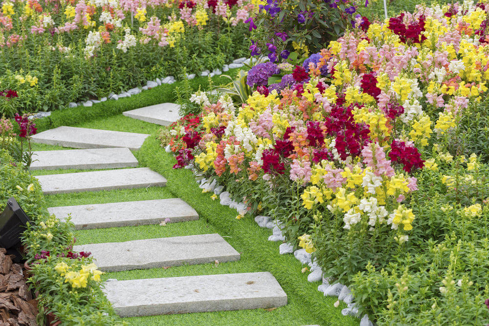 Rectangular Flower Garden Plans