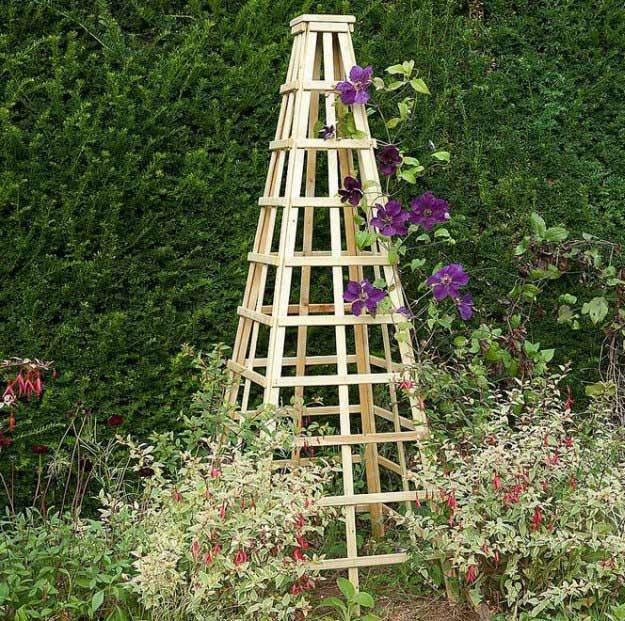17 Garden Pyramid Trellis Ideas To Try This Year SharonSable