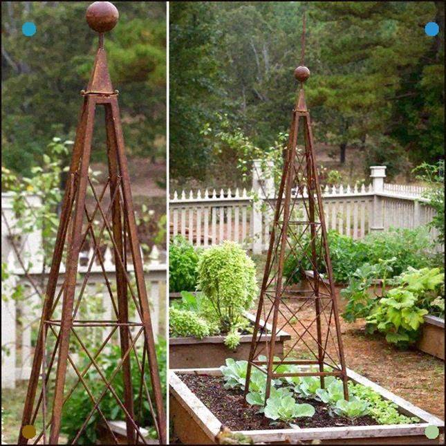 Tutorial Woodworking Gardening Project Pyramid Obelisk Trellis
