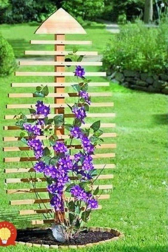 24 Unusual Garden Trellis Ideas You Should Check SharonSable
