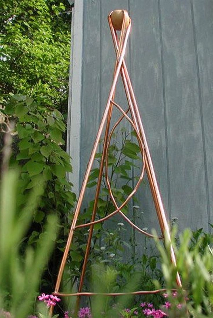 19 Copper Garden Trellis Ideas Worth a Look SharonSable