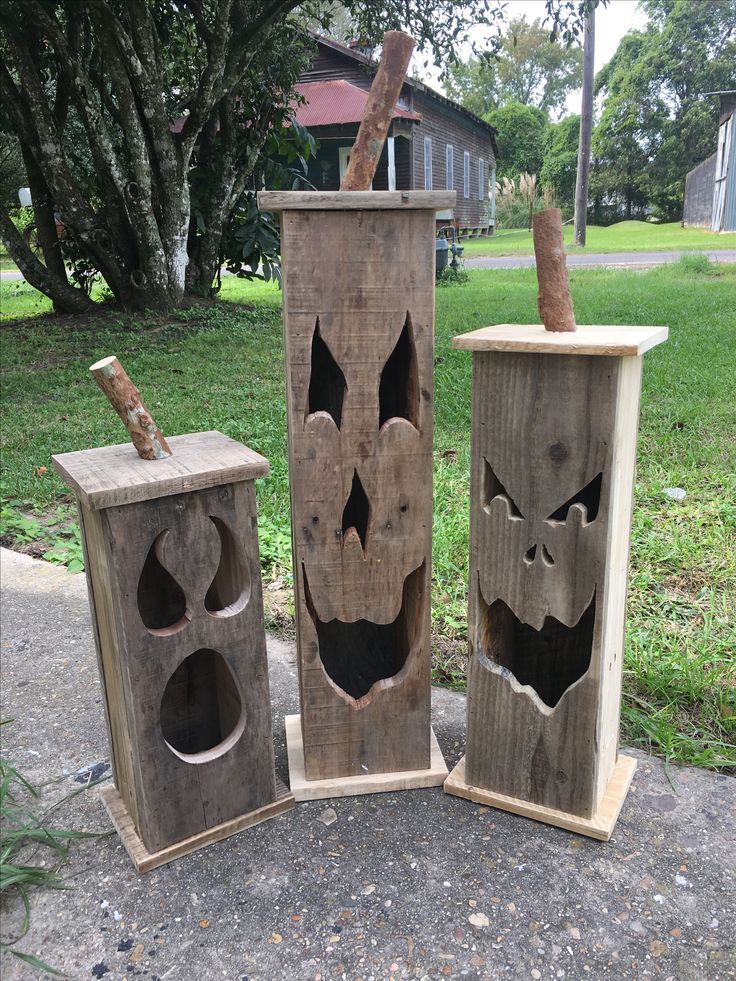 Outdoor Wood Yard Art Lawn Decoration