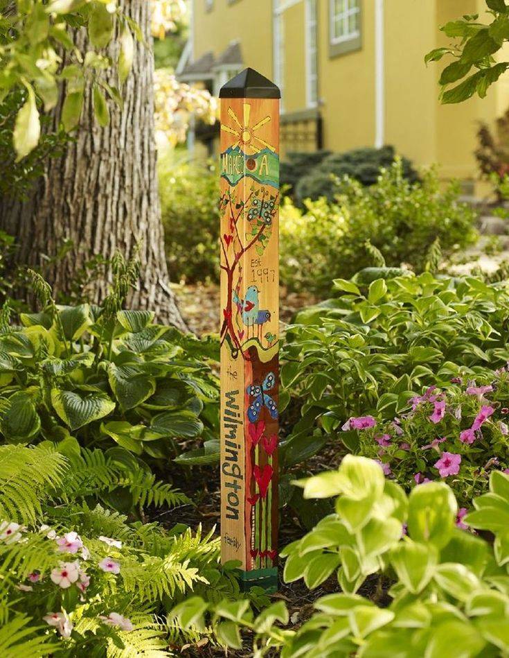 Blessed Nest Garden Art Poles Art Poles