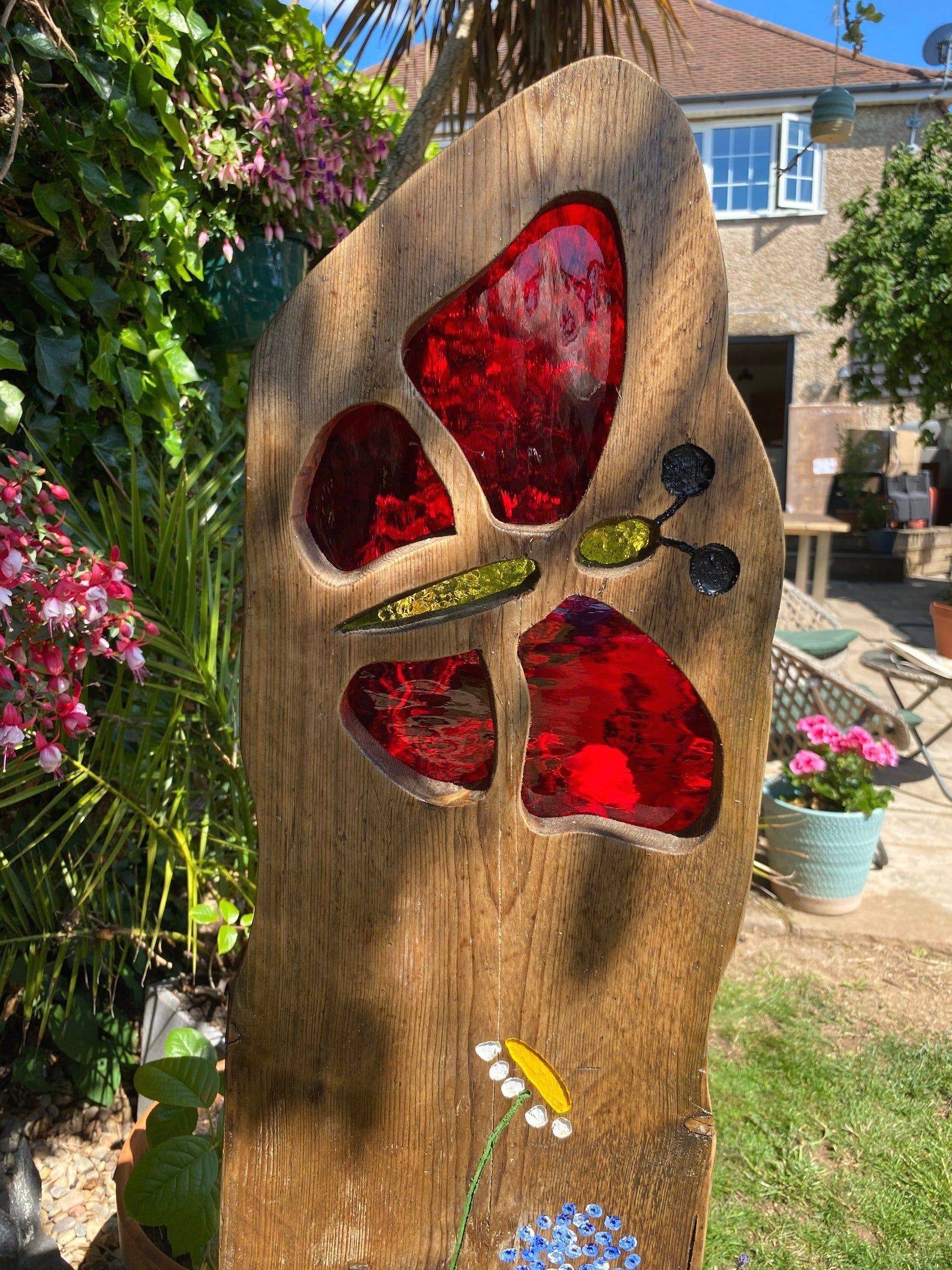 Driftwood And Stained Glasslouisevdurhamcom Art Pinterest