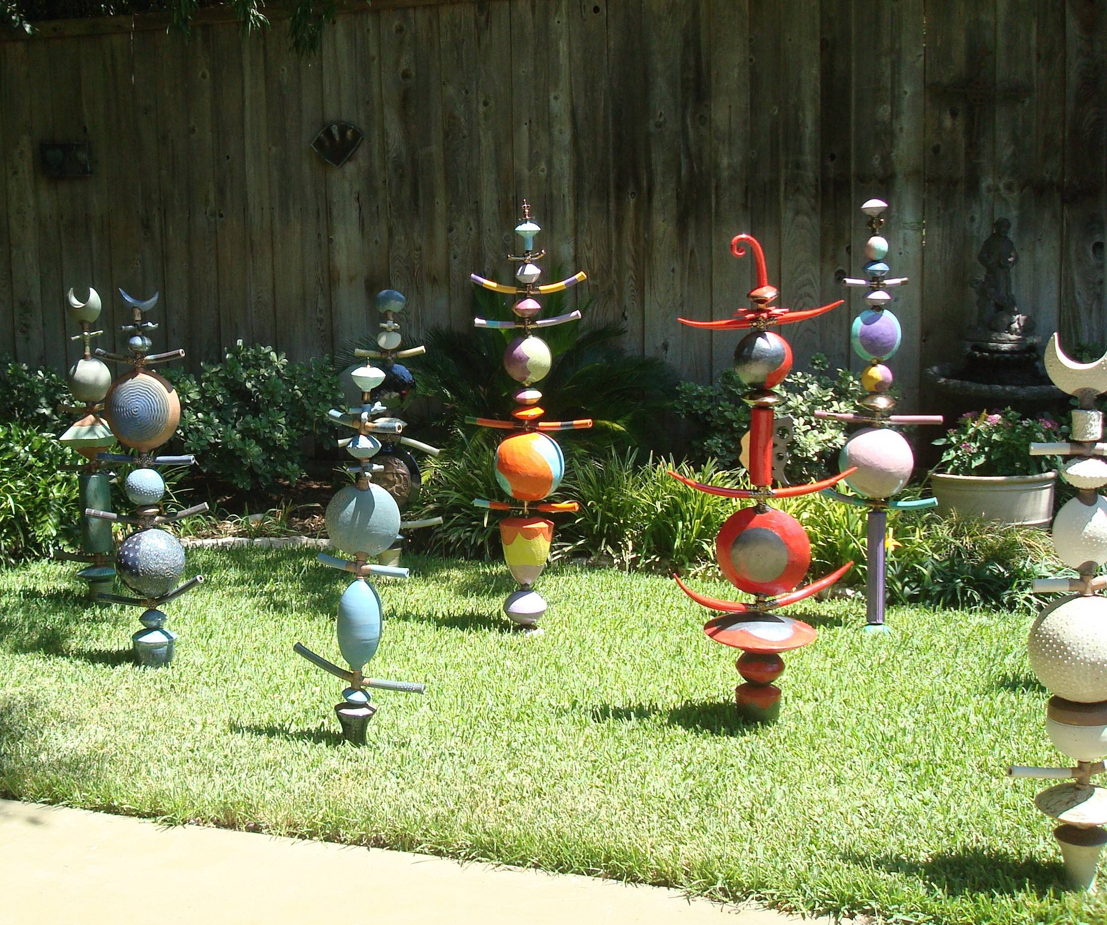 Garden Totem Totem Pole