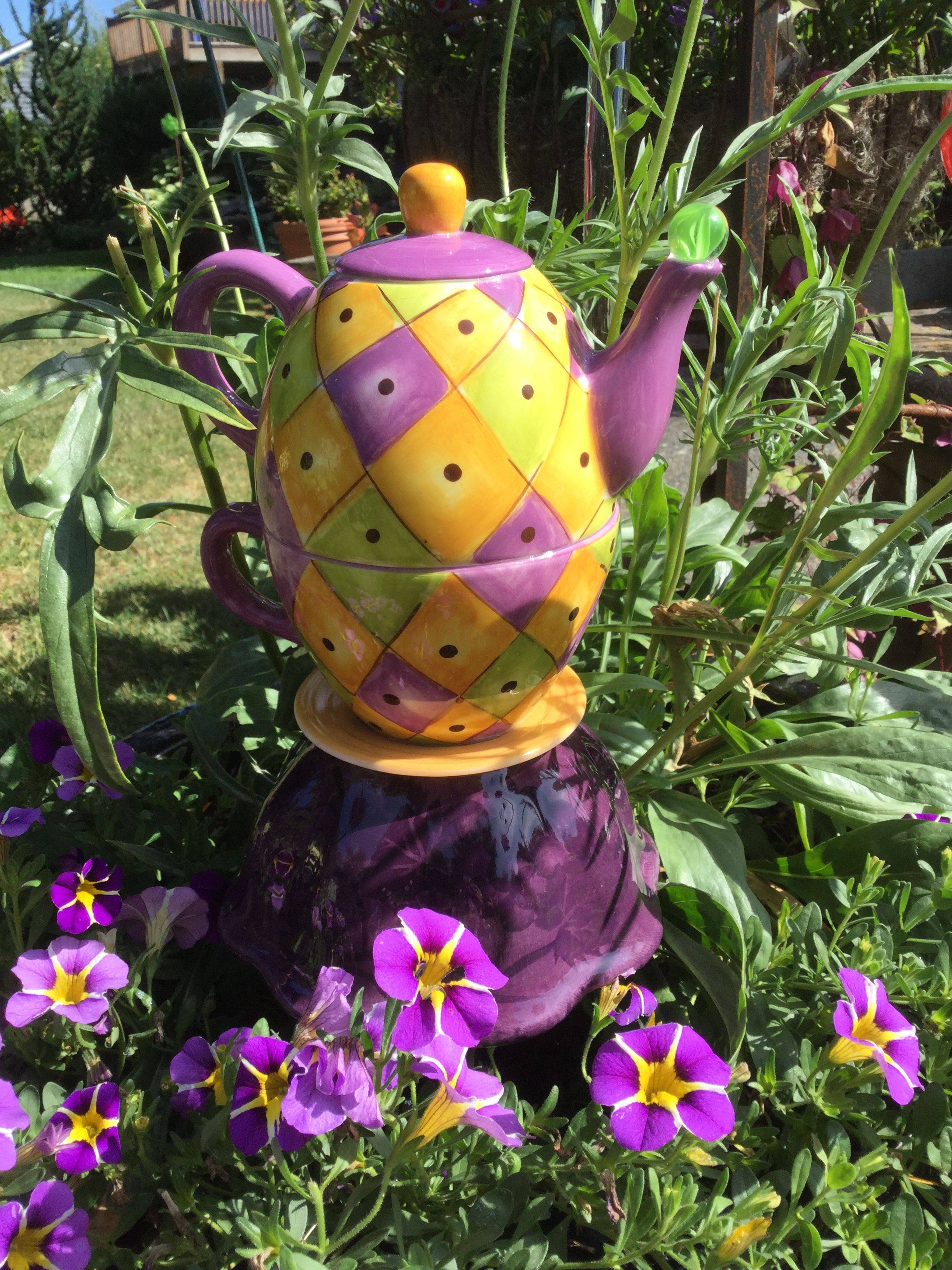 23 Teapot Garden Totems Ideas For This Year SharonSable