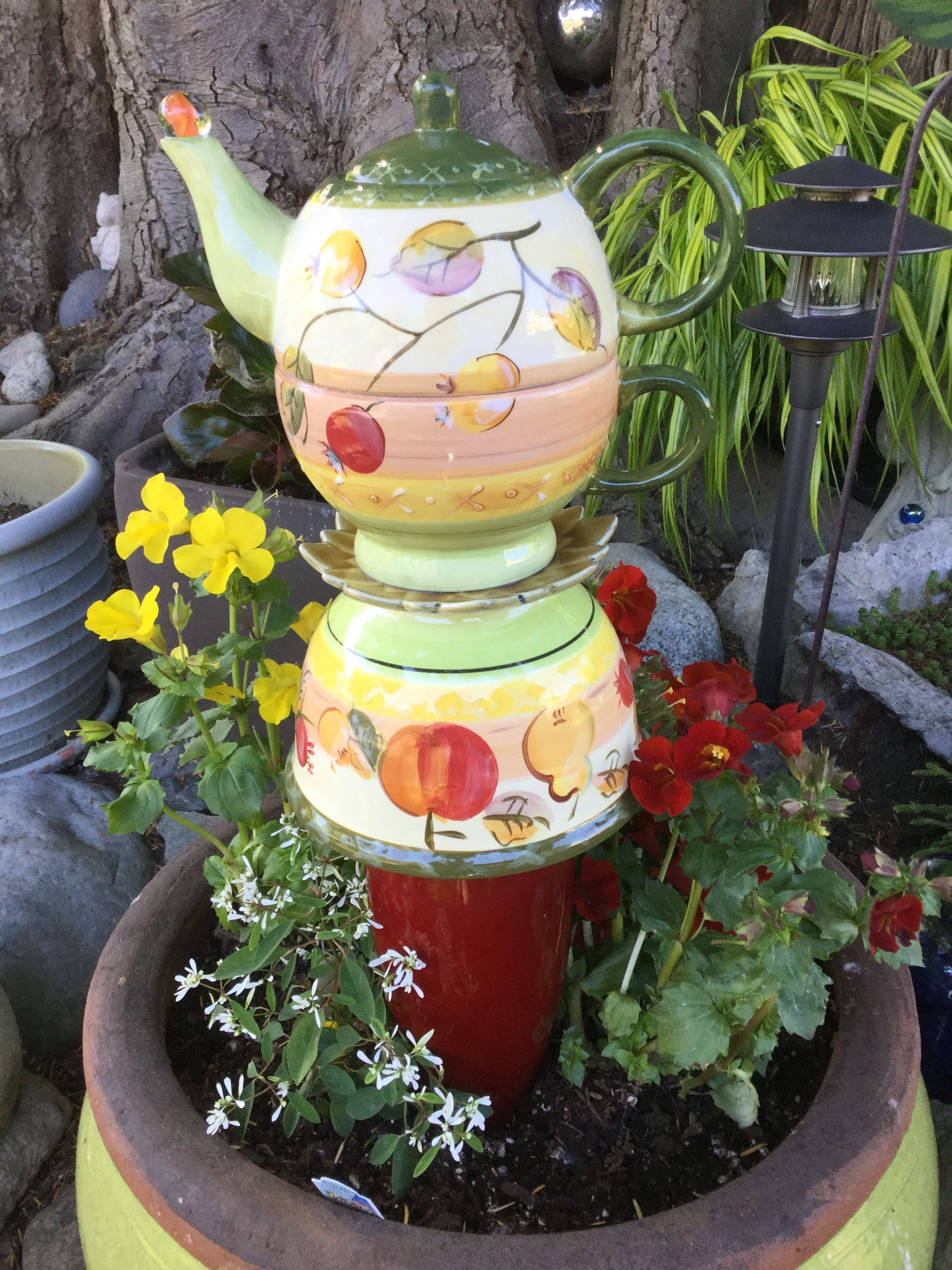 23 Teapot Garden Totems Ideas For This Year SharonSable
