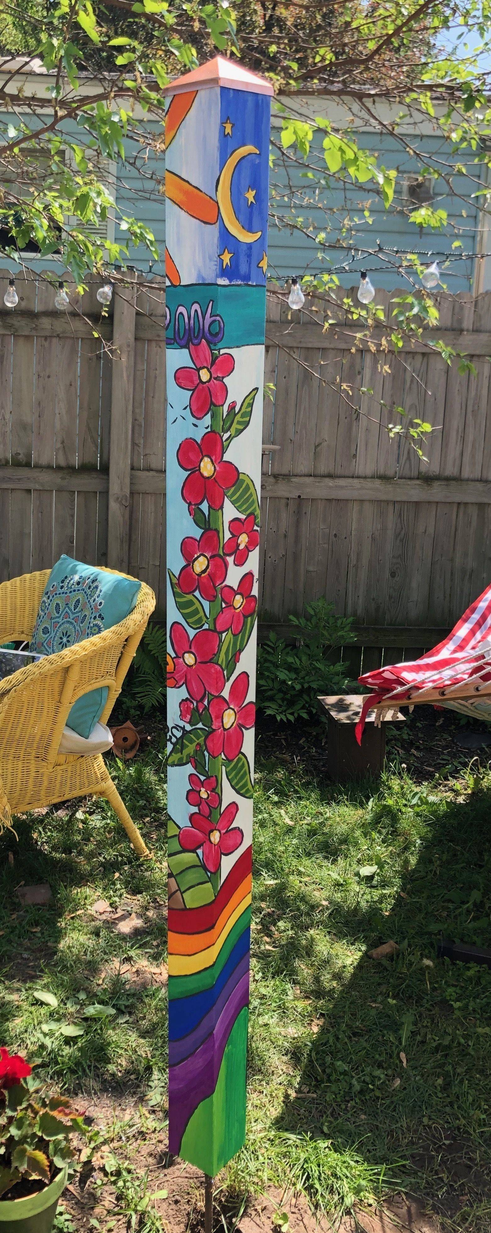 Totem Garden Design Diy Garden Totems