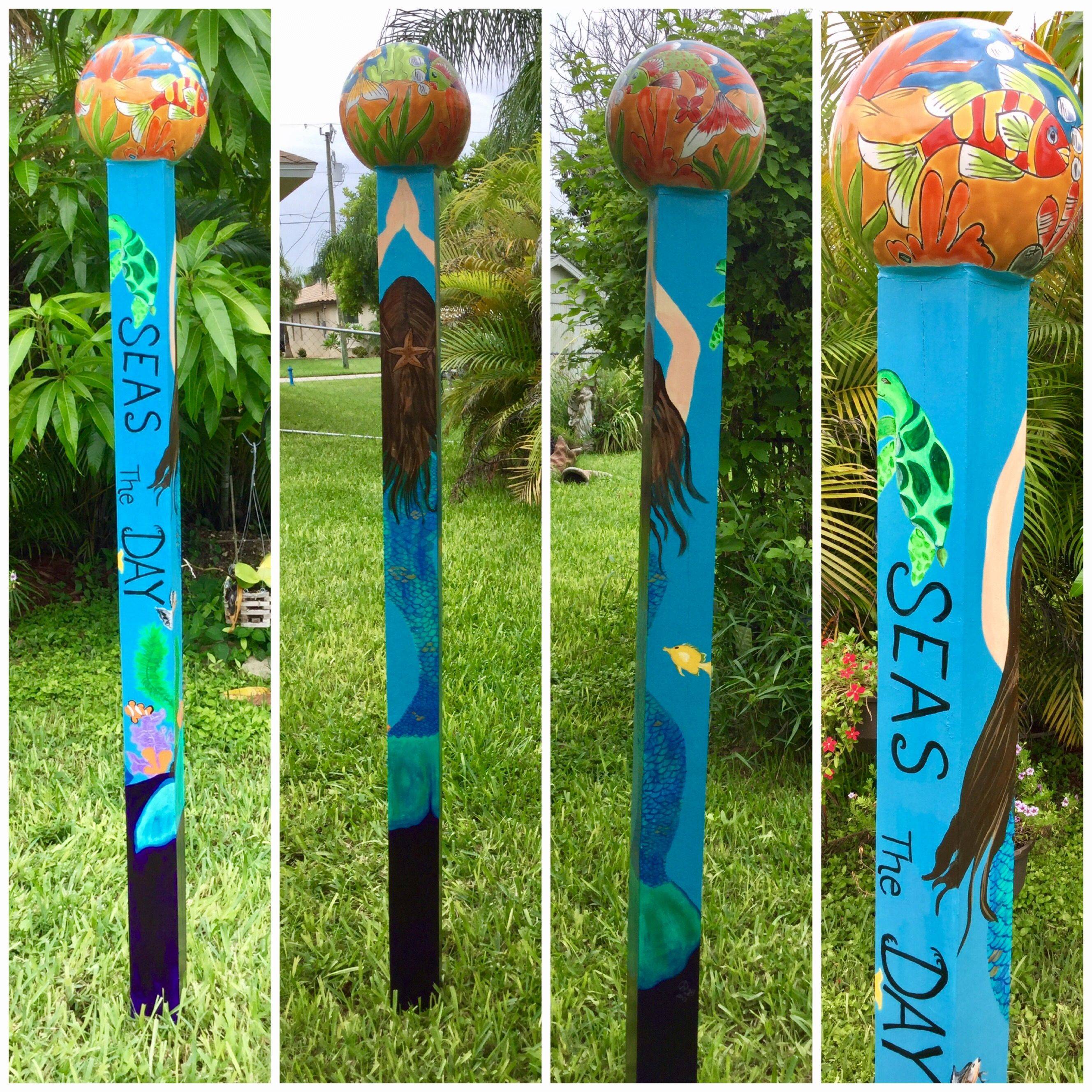 Sale Hand Painted Wood Fence Picket