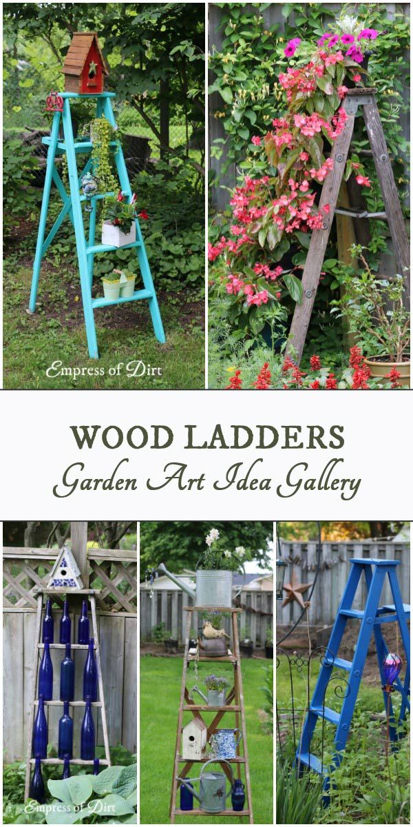 Old Wooden Ladders