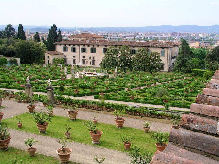 Fiesole Villa Medici Belcanto Tuscan Landscaping Italian Garden