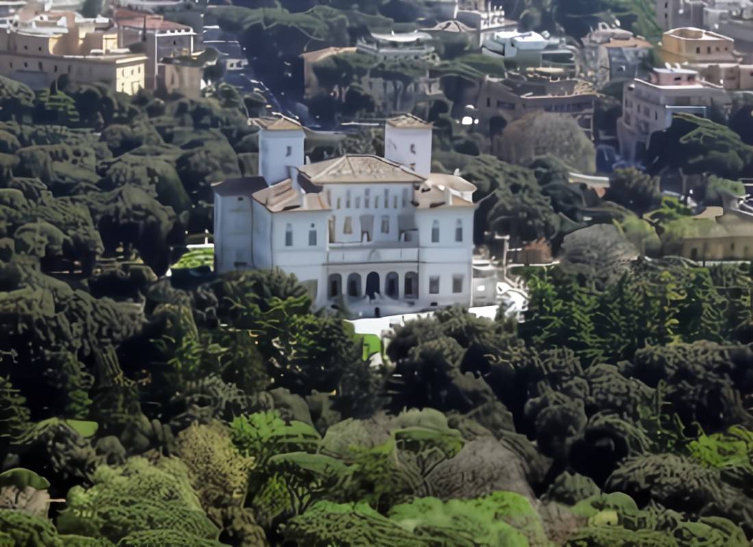 Mannerist Garden High Resolution Stock Photography