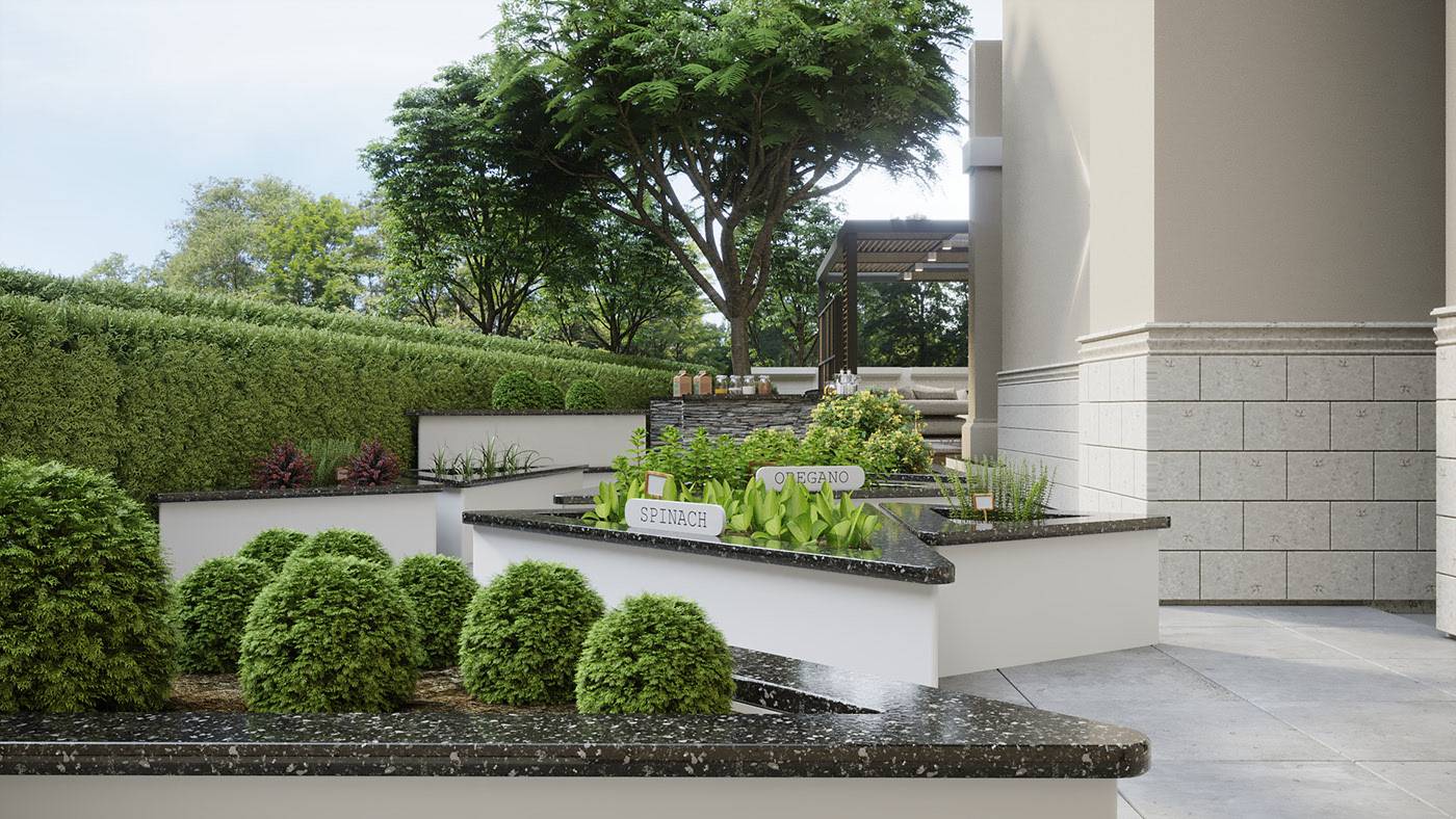 Villa Garden Design