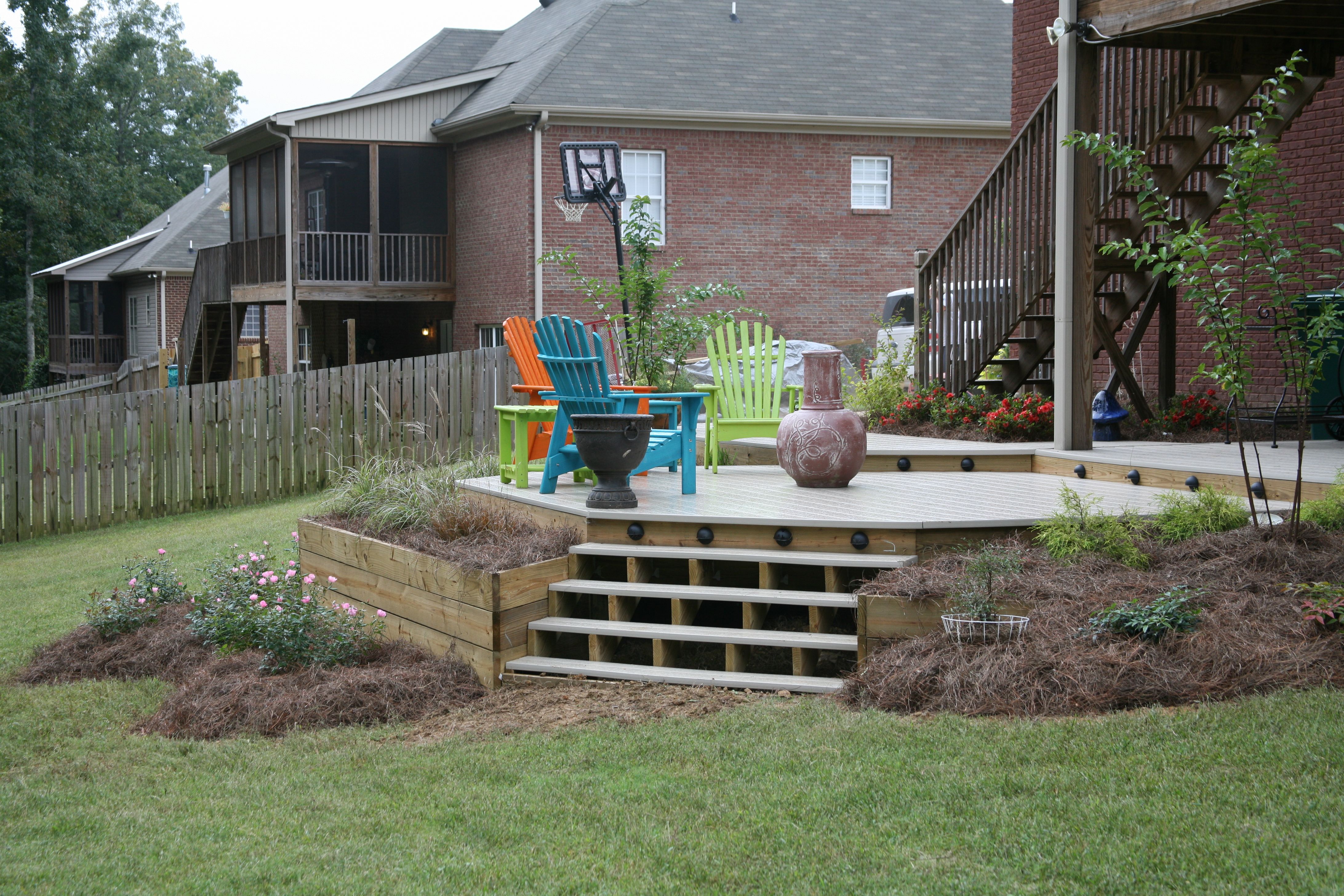 Contemporary Modern Garden Design London Decking Screen