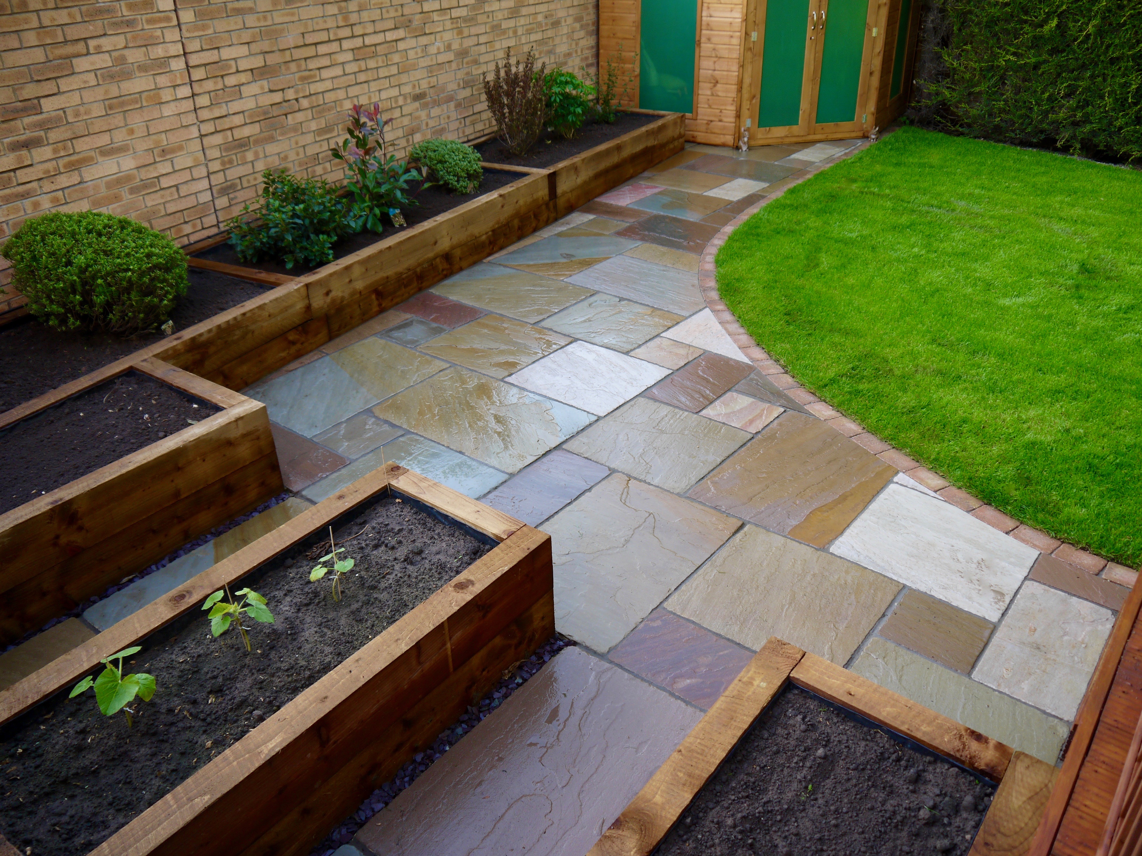 Decks Raised Grade Level Outdoor Design Landscaping Ideas House Plans