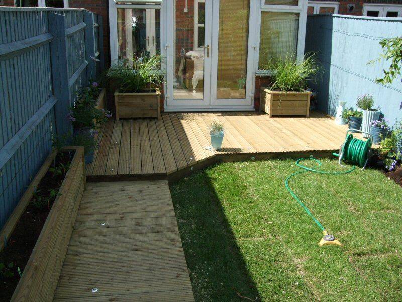 Sloped Garden Decking Ideas Hawk Haven