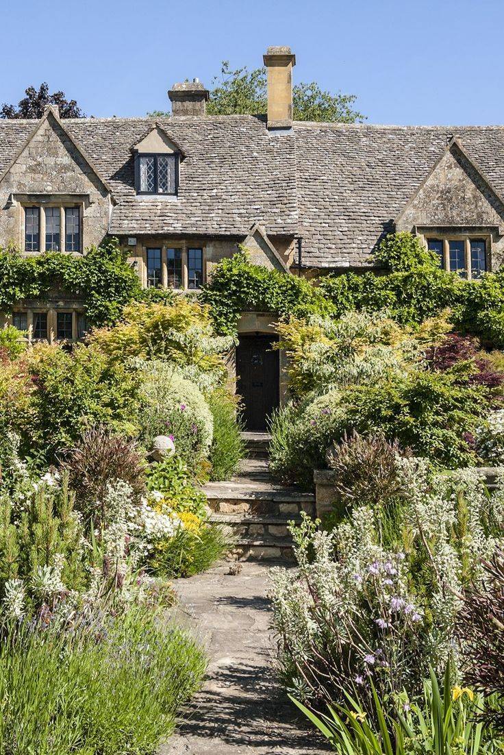 A Fantasy English Garden