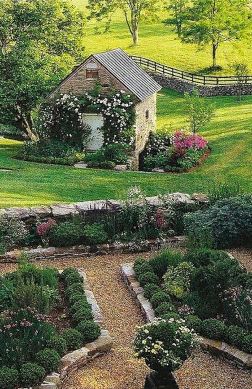 French Country Garden Decor
