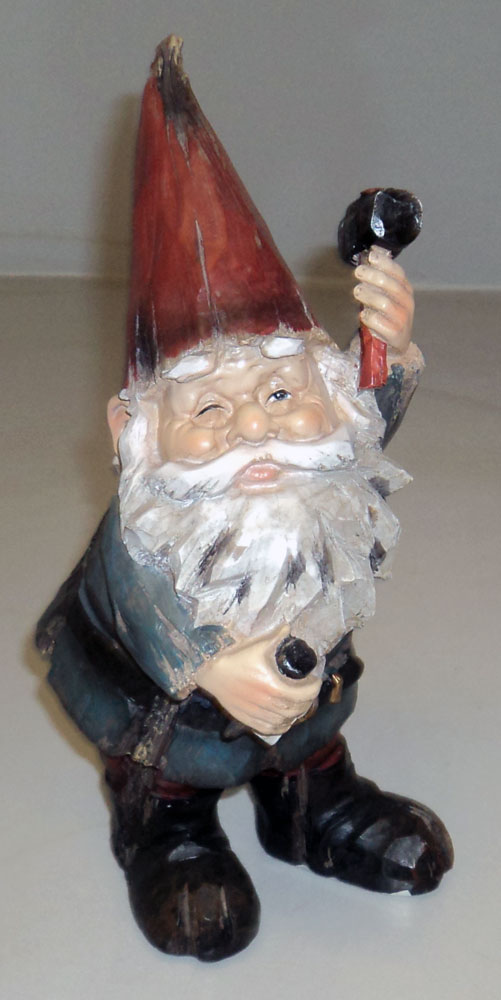 Garden Gnome Statue Rocker Ornament Outdoor Yard Lawn Patio Figurine