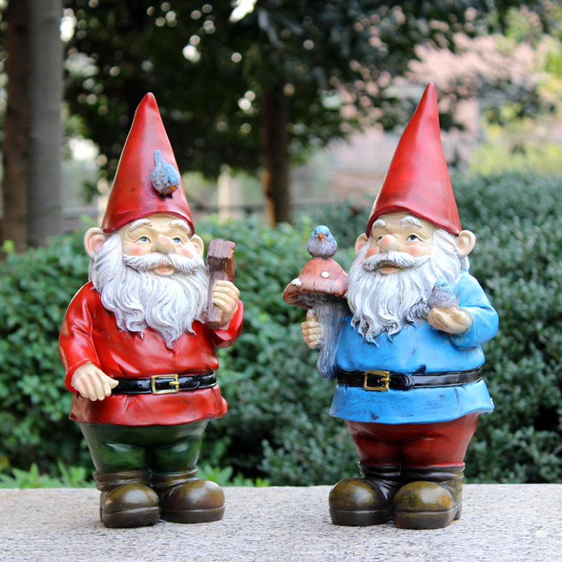 Vintage English Garden Gnome Lawn Gnome Made