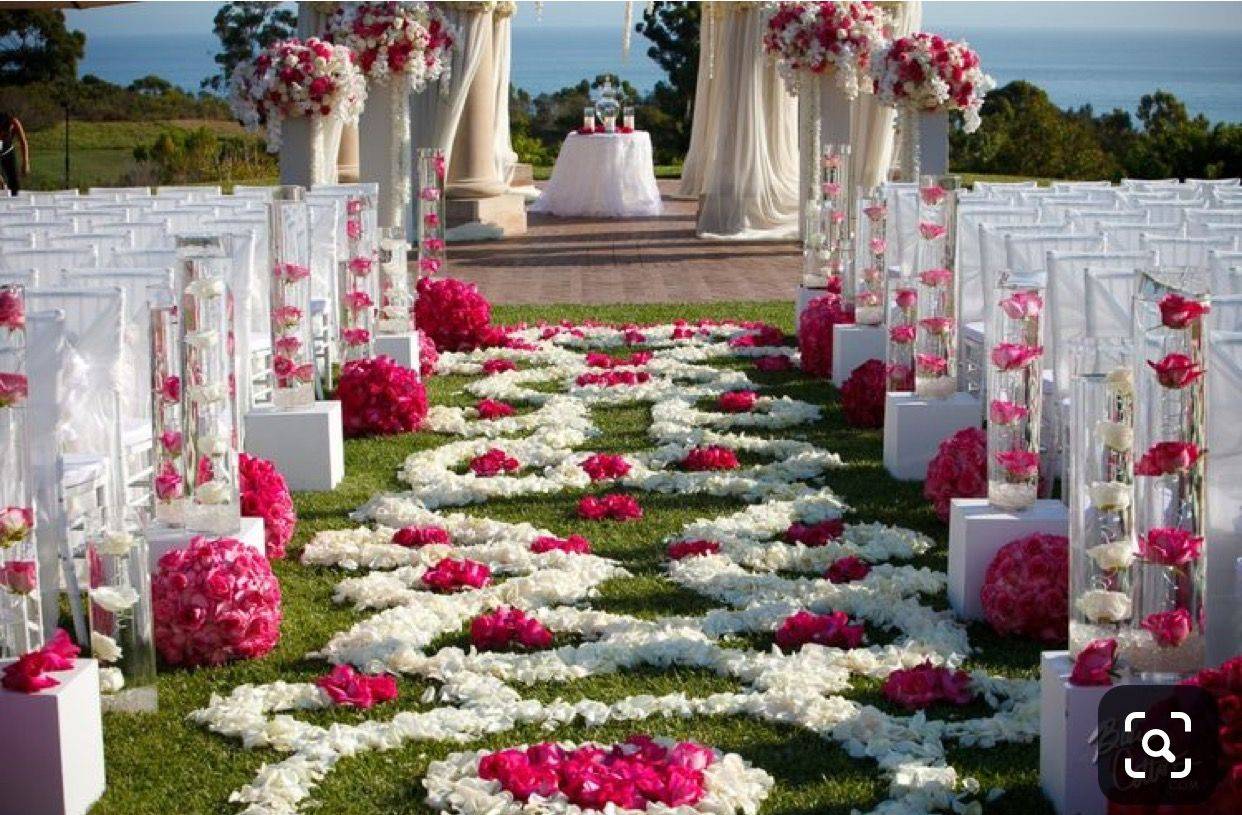 Elegant Pink Rose Garden Gazebo Elizabeth Anne Designs