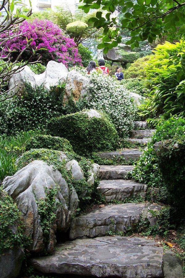 Wall Mural Pagoda Chinese Zen Garden Wall Art Home Room Decor Print