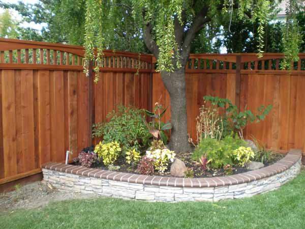 Black Wrought Iron Corner Fence