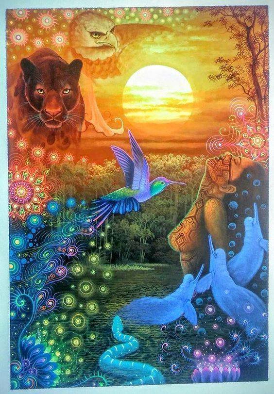 Angel Art Shabby Chic Prairie Flowers Cottage Style Artwork