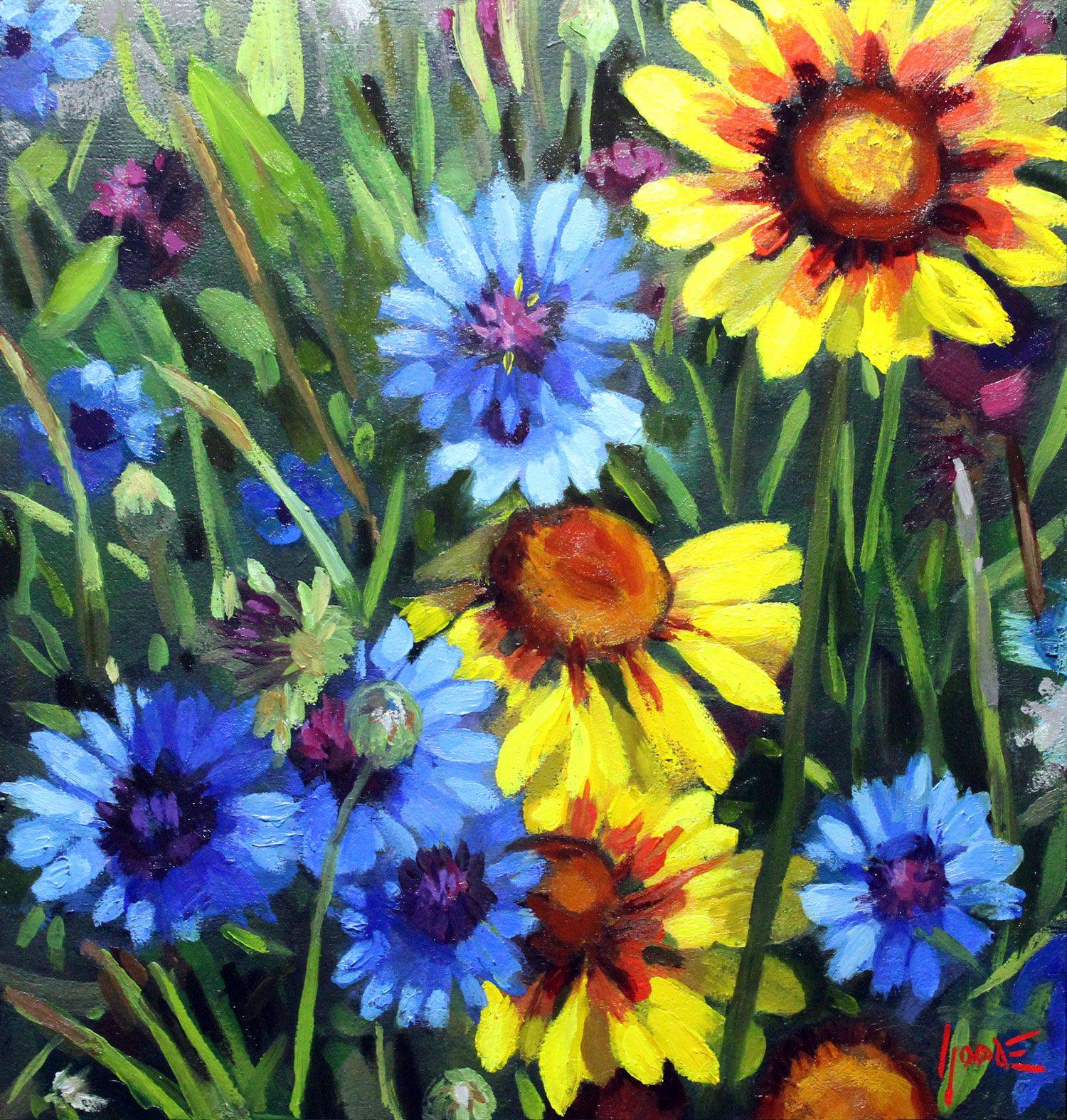 Hand Drawn Watercolor Bouquet