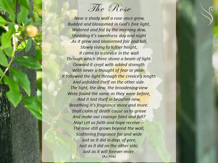 His Garden Poem
