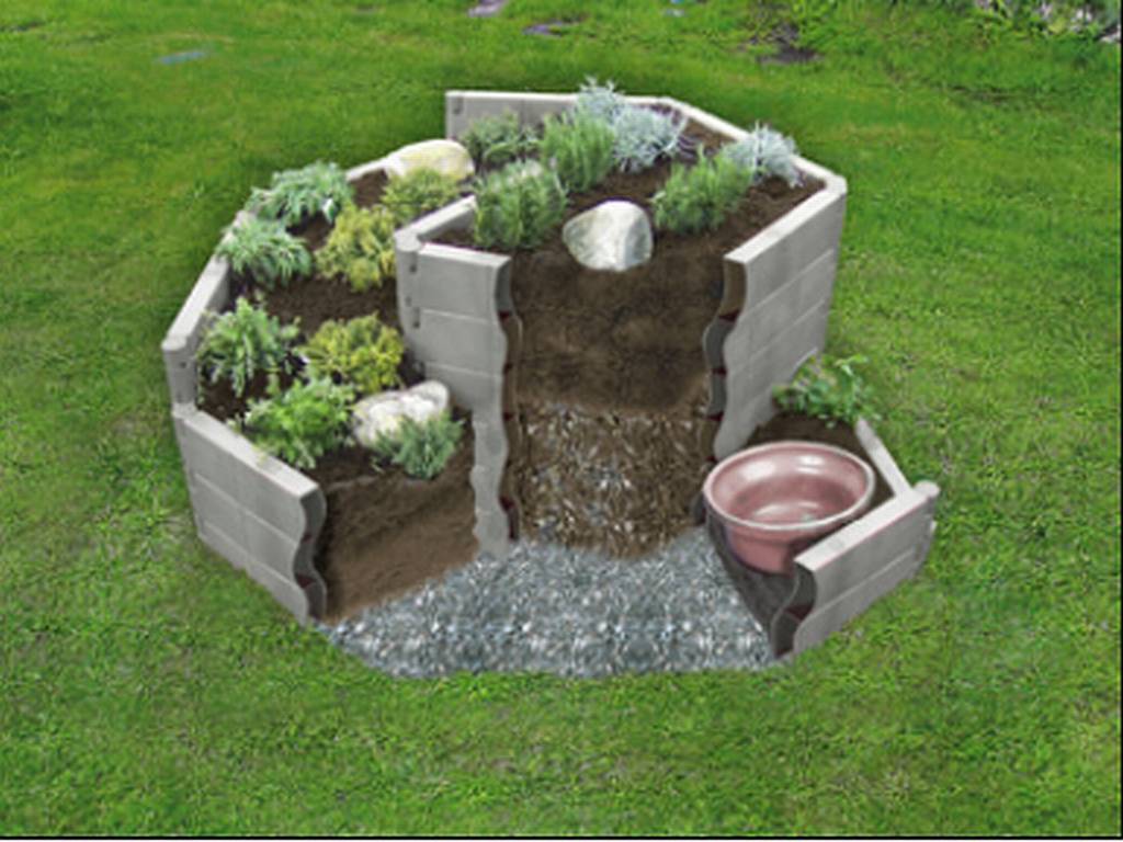 A Round Garden Bed