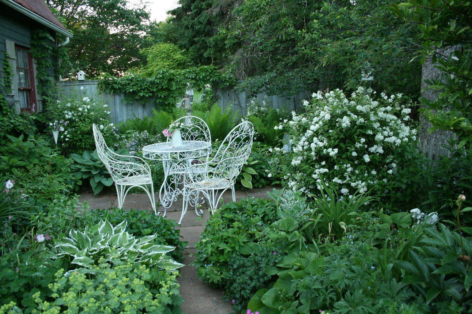 A Moonlight Garden White Gardens