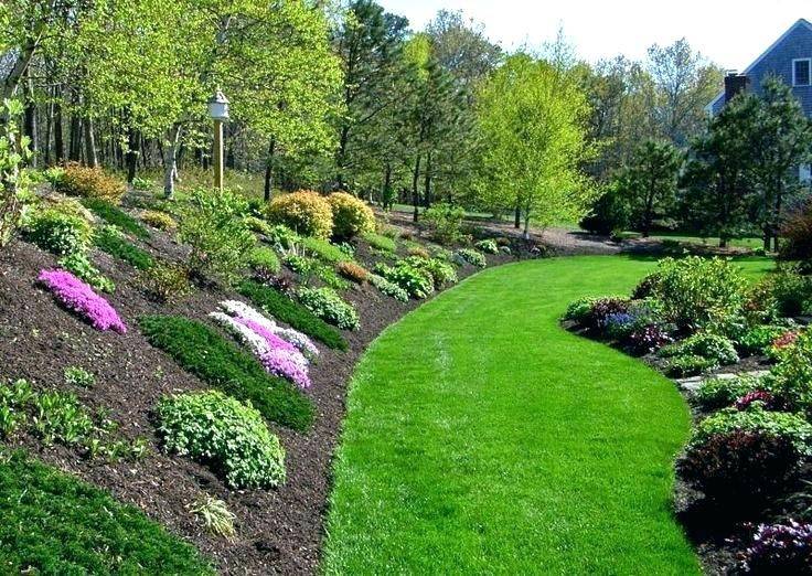 A Beautiful Hillside Garden Sloped Garden