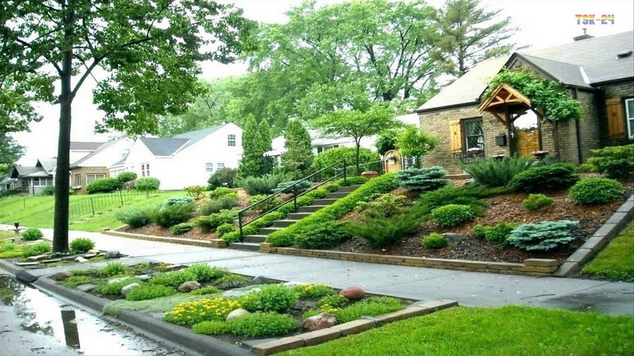 A Sloped Yard Sloped Garden