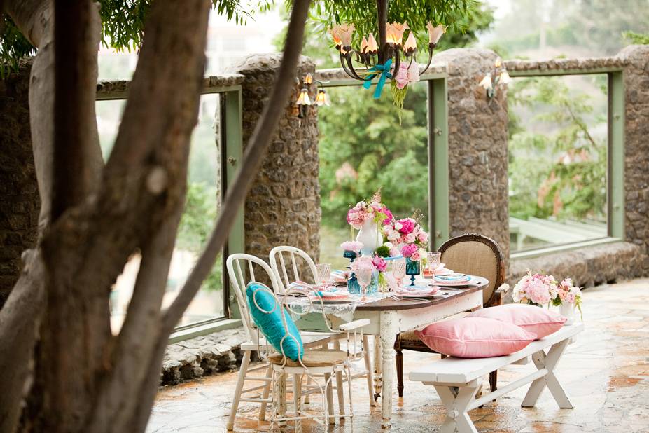The Garden Table Decorations
