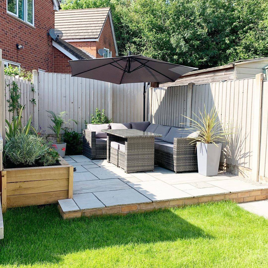 Dry And Sunny Flower Bed