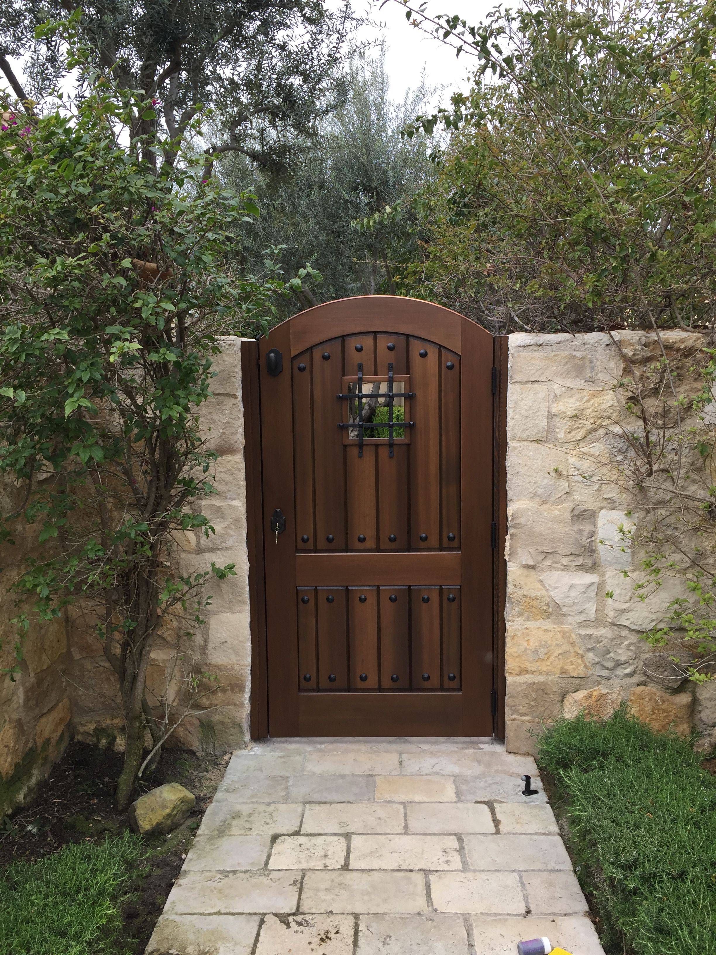 Custom Wood Gate