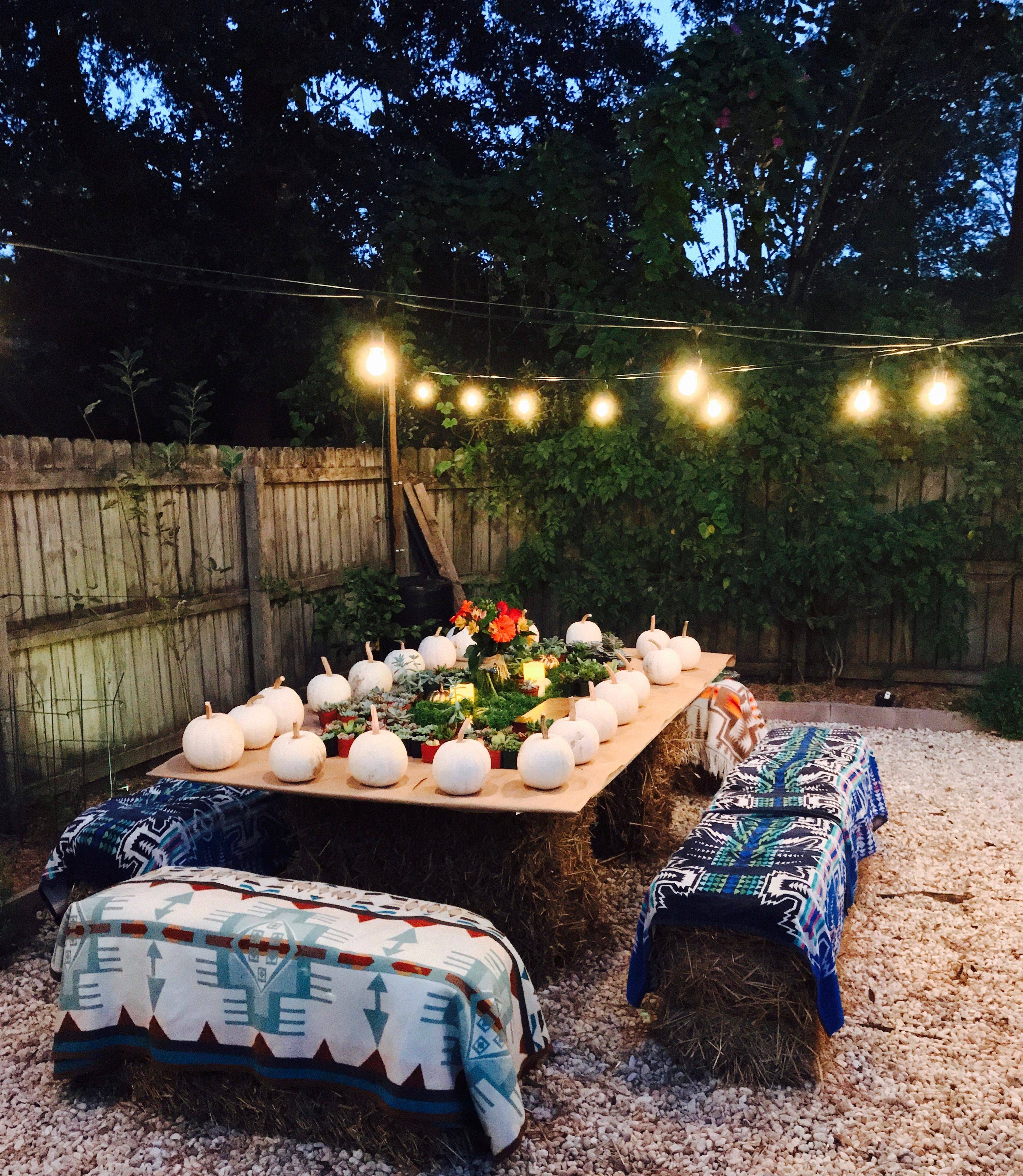 Fall Garden Party Ideas