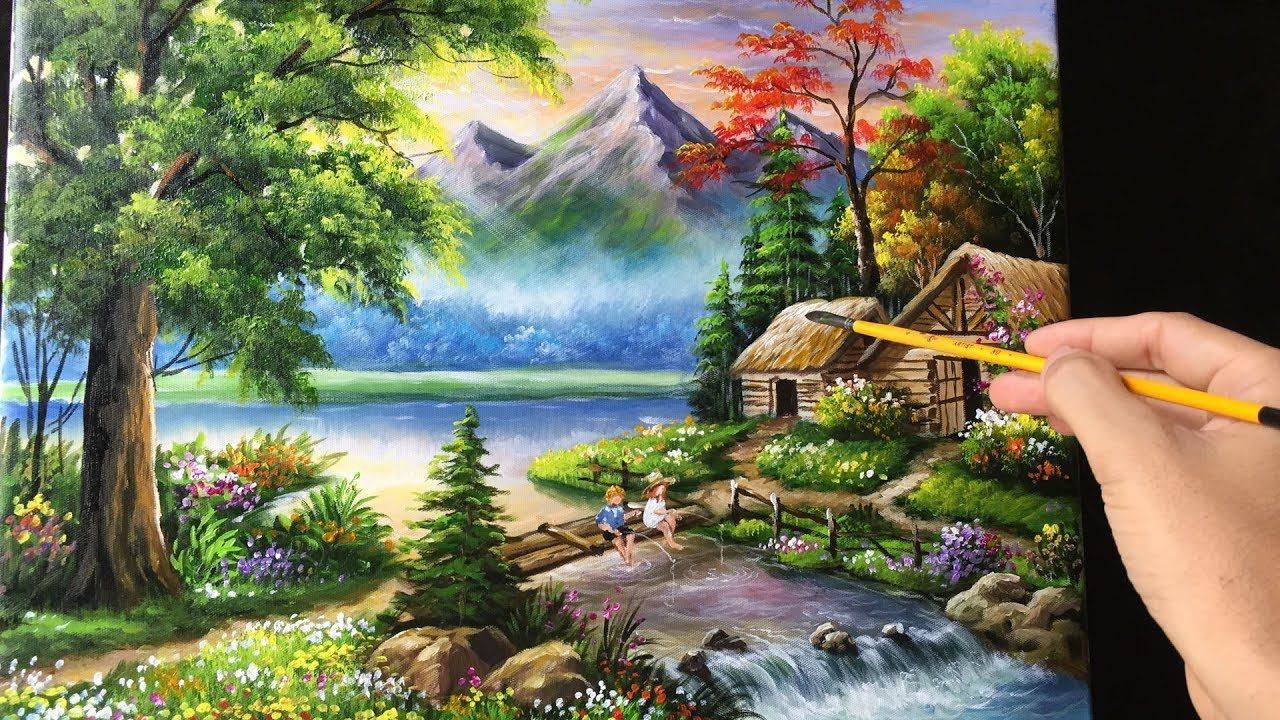 Easy Landscape Painting Ideas