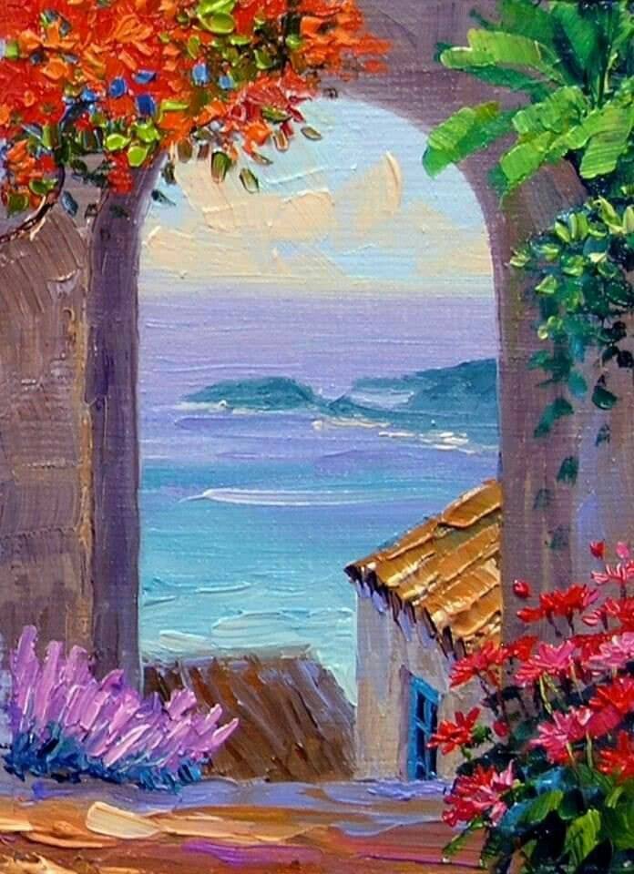 Cottage Garden Cottage Art