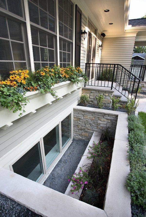 Gardens Egress Window Landscaping