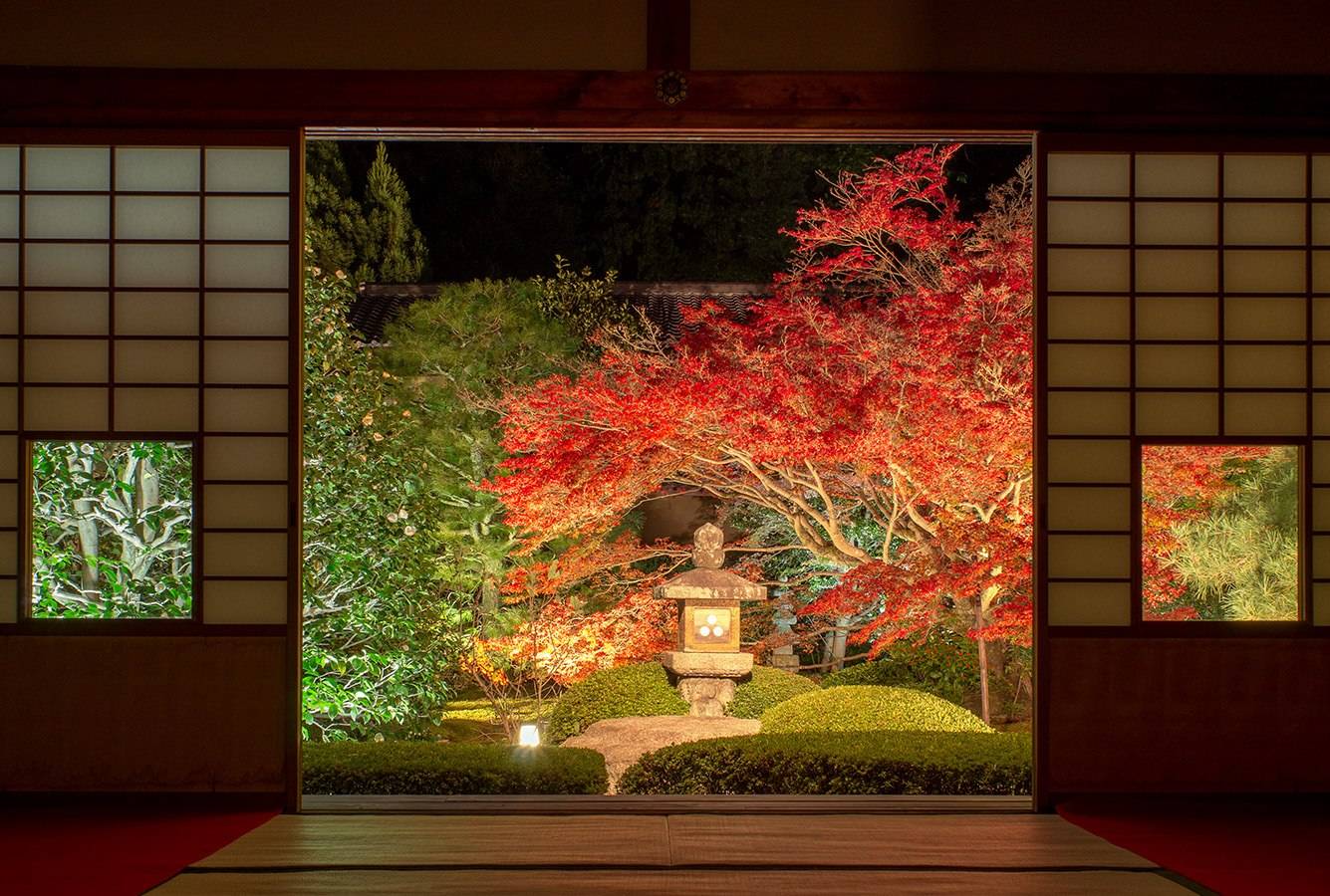 Japanese Garden Window