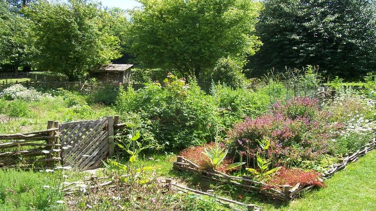 Medievalstyle Potager Vegetable Garden Design