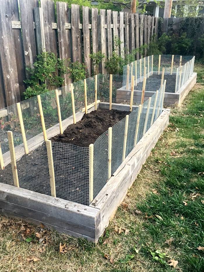 Deer Proof Raised Garden Bed