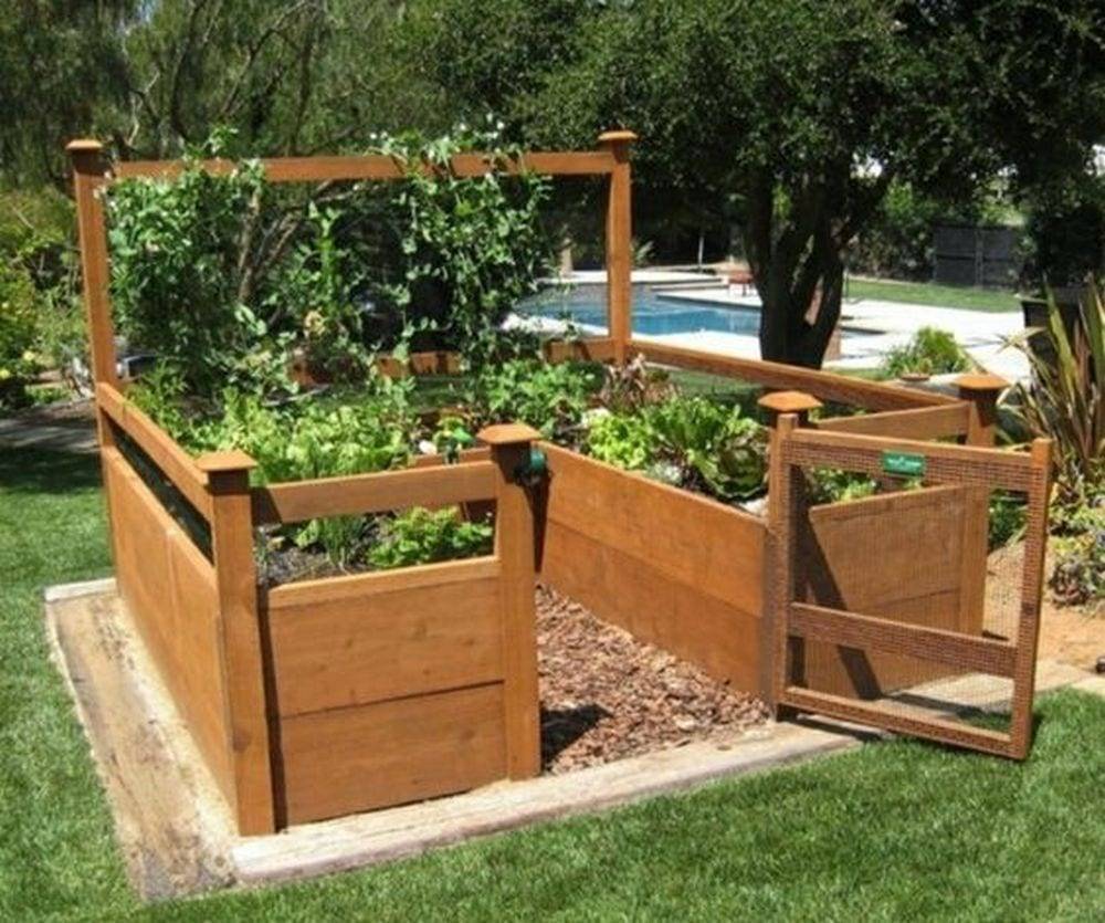 Enclosed Garden Bed