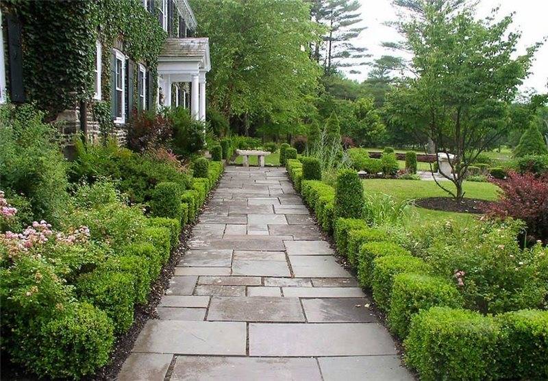 Beautiful Backyard Garden Path