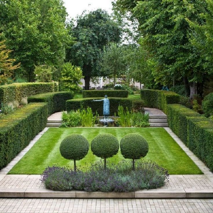 Small Formal Front Gardens Landscape Designs