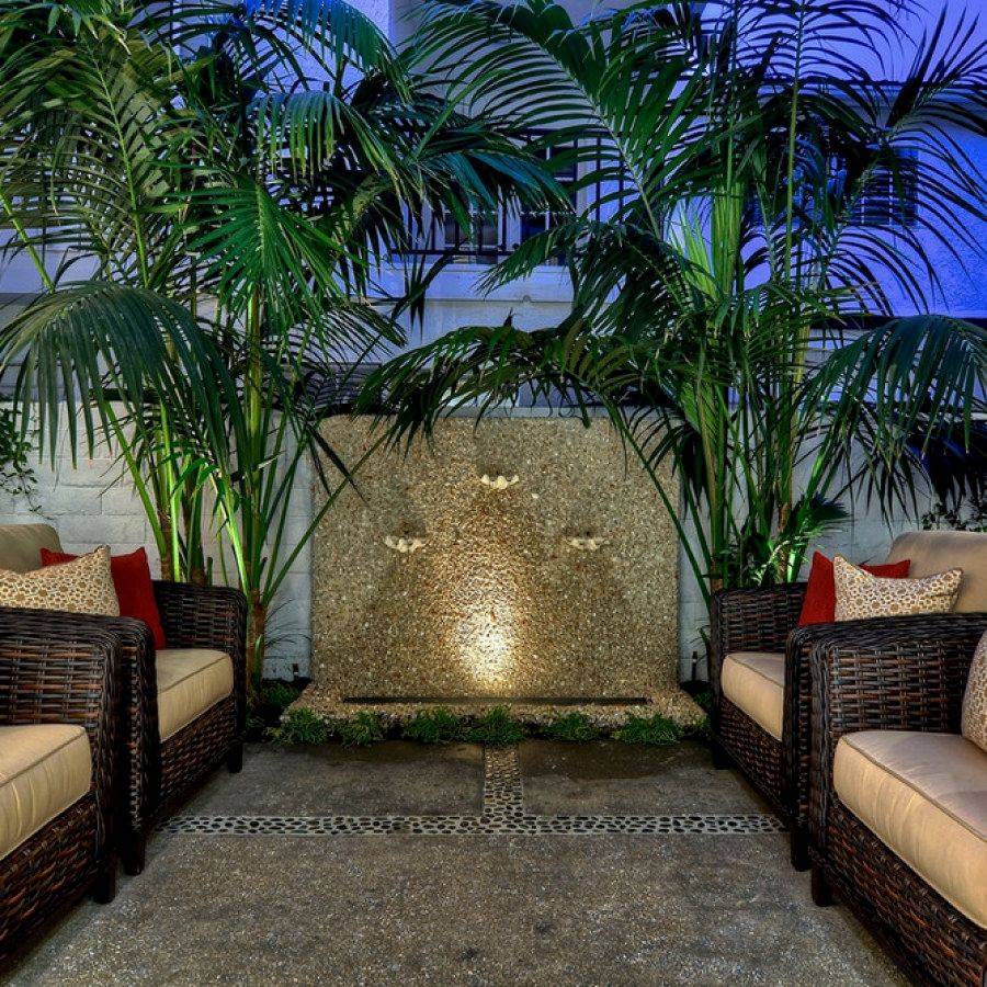 Lovely Backyard Waterfall And Pond Landscaping Ideas