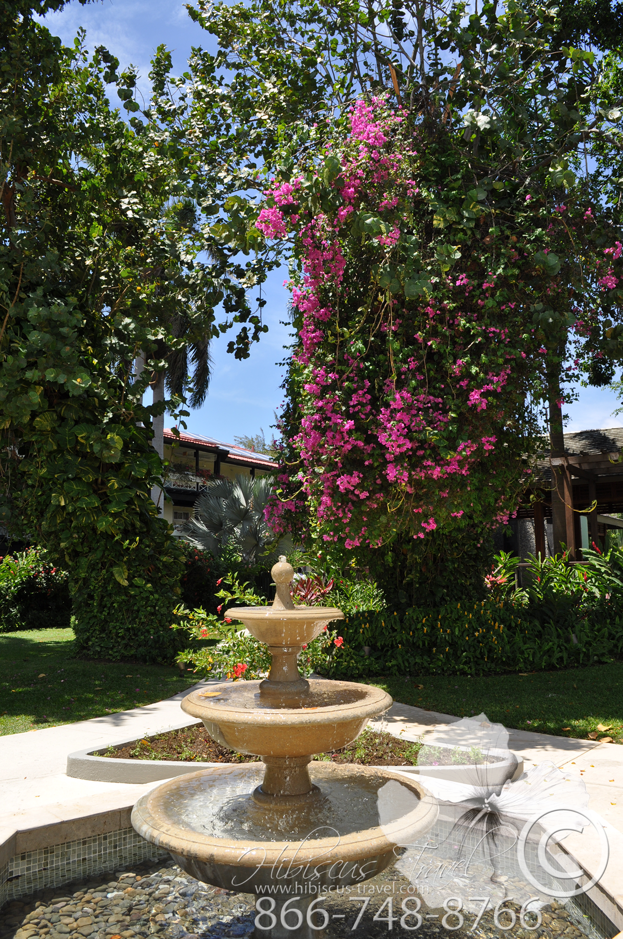 Easydiytropicalgardenfountainsincourtyardgarden Homemydesign